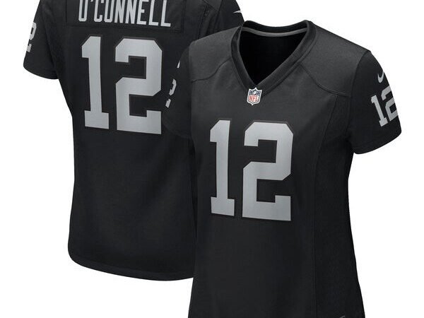 Aidan O'Connell Las Vegas Raiders Nike Women's Game Jersey - Black