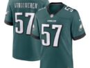 Ben VanSumeren Philadelphia Eagles Nike Team Game Jersey - Midnight Green