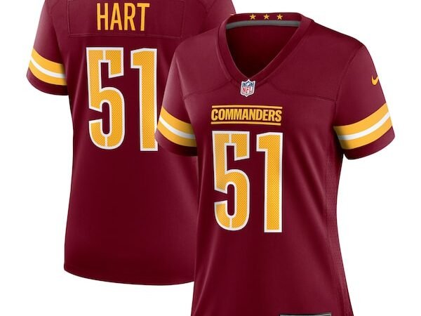 Bobby Hart Washington Commanders Nike Women's  Game Jersey -  Burgundy