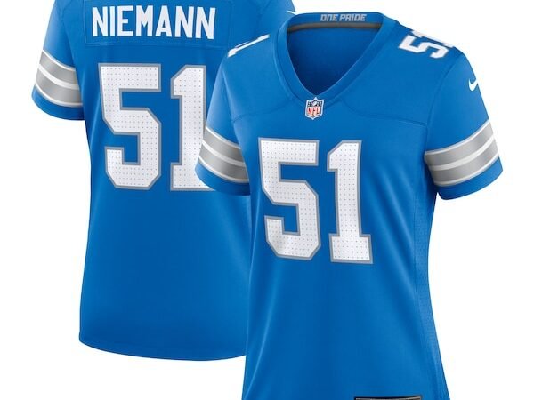 Ben Niemann Detroit Lions Nike Women's Team Game Jersey -  Blue