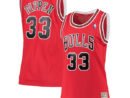 Scottie Pippen Chicago Bulls Women's 1997/98 Hardwood Classics Swingman Jersey - Red