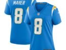 Brett Maher Los Angeles Chargers Nike Women's Team Game Jersey -  Powder Blue