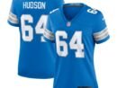 Bryan Hudson Detroit Lions Nike Women's Game Jersey -  Blue