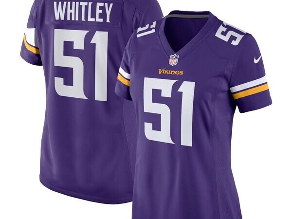 Benton Whitley Minnesota Vikings Nike Women's Home Game Player Jersey - Purple