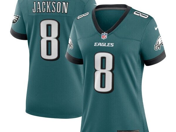 Adoree' Jackson Philadelphia Eagles Nike Women's Team Game Jersey - Midnight Green