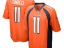 Ben DiNucci Denver Broncos Nike Team Game Jersey - Orange