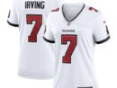 Bucky Irving Tampa Bay Buccaneers Nike Women's Game Jersey -  White/Red/Pewter