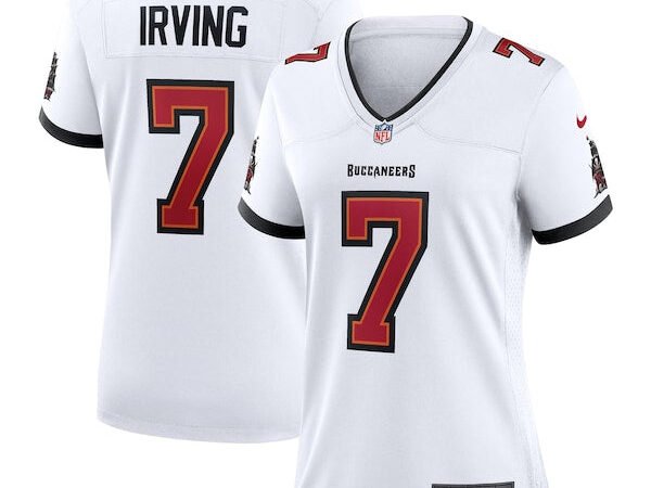 Bucky Irving Tampa Bay Buccaneers Nike Women's Game Jersey -  White/Red/Pewter