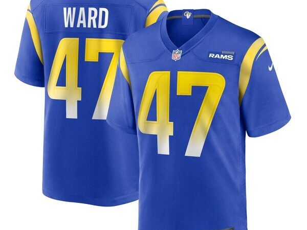Alex Ward Los Angeles Rams Nike Home Game Jersey - Royal