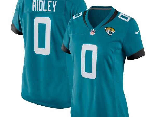 Calvin Ridley Jacksonville Jaguars Nike Women's Game Player Jersey - Teal/Black