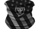LAS VEGAS RAIDERS & AMERICAN FLAG FACE MASK BANDANAS