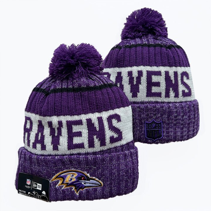 BALTIMORE RAVENS KNIT HAT