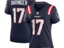 Bryce Baringer New England Patriots Nike Women's Team Game Jersey -  Navy