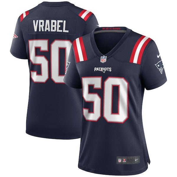 Mike Vrabel New England Patriots Nike Women's Game Retired Player Jersey - Navy