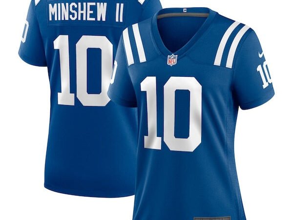 Gardner Minshew II Indianapolis Colts Nike Women's Game Jersey - Royal