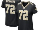 Asim Richards New Orleans Saints Nike Women's Team Game Jersey -  Black