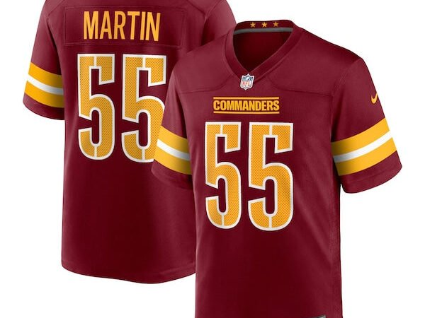 Jacob Martin Washington Commanders Nike Team Game Jersey -  Burgundy