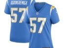 Amen Ogbongbemiga Los Angeles Chargers Nike Women's Game Player Jersey - Powder Blue