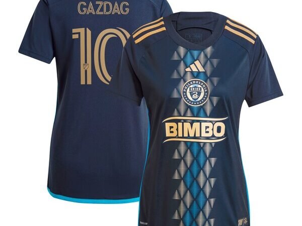 Daniel Gazdag Philadelphia Union adidas Women's 2024 The XV Kit Replica Player Jersey – Navy