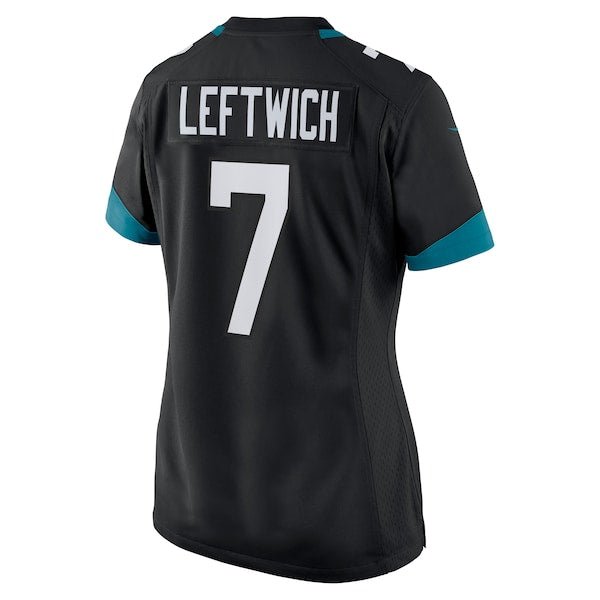 Byron Leftwich Jacksonville Jaguars Nike Women's Alternate Retired Player Game Jersey - Black/Teal