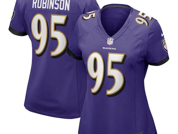 Tavius Robinson Baltimore Ravens Nike Women's  Game Jersey -  Purple