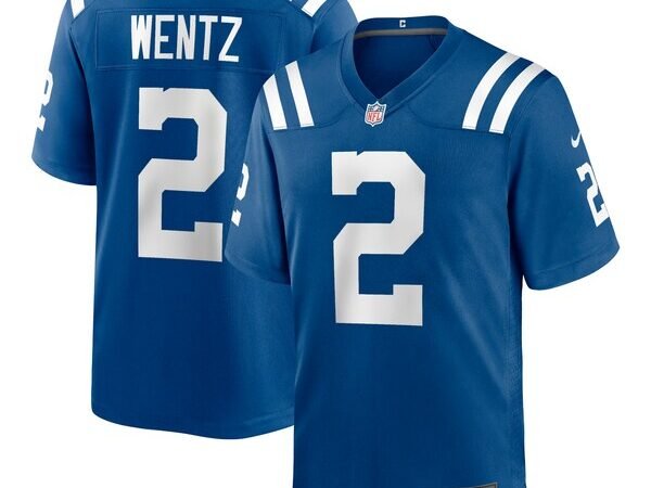 Carson Wentz Indianapolis Colts Nike Youth Game Jersey - Royal
