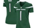 Number 1 Mom New York Jets Nike Women's Game Jersey - Gotham Green