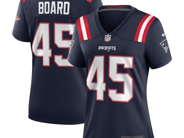 Chris Board New England Patriots Nike Women's Game Player Jersey - Navy