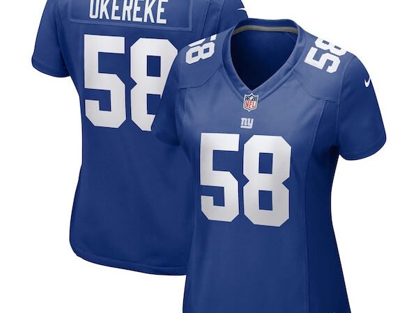 Bobby Okereke New York Giants Nike Women's Game Player Jersey - Royal