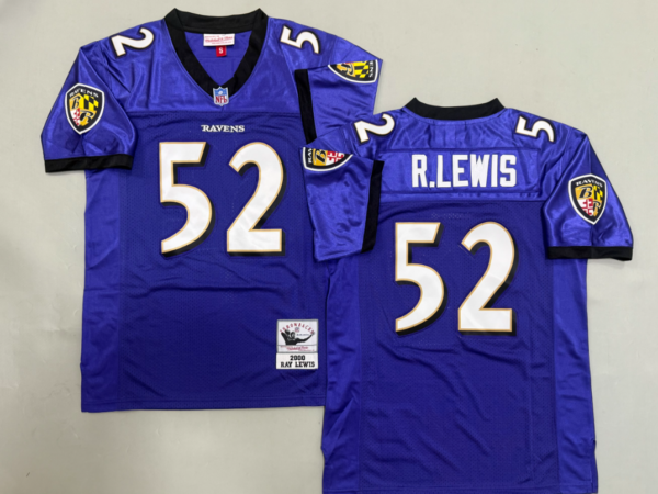 Ray Lewis  Baltimore Ravens Authentic Throwback Retired Player Jersey