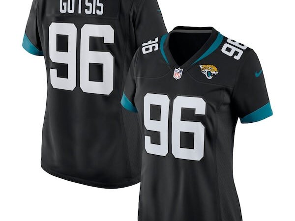 Adam Gotsis Jacksonville Jaguars Nike Women's Game Jersey - Black/Teal