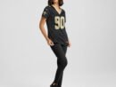 Bryan Bresee New Orleans Saints Nike Women's  Game Jersey -  Black