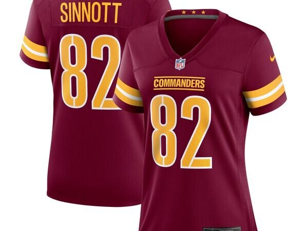 Ben Sinnott Washington Commanders Nike Women's  Game Jersey -  Burgundy