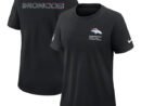 Denver Broncos Nike Women's 2025 NFL Crucial Catch Tri-Blend Dri-FIT T-Shirt - Black