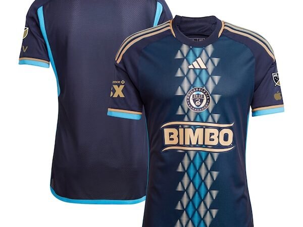 Philadelphia Union adidas 2024 Primary Authentic Blank Jersey - Navy