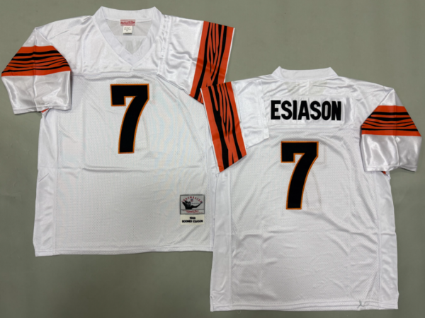 Boomer Esiason Cincinnati Bengals Authentic Throwback Retired Player Jersey