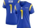 Number 1 Mom Los Angeles Rams Nike Women's Game Jersey - Royal