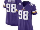 Bo Richter Minnesota Vikings Nike Women's Team Game Jersey -  Purple