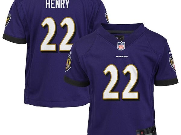 Derrick Henry Baltimore Ravens Nike Toddler Game Jersey - Purple