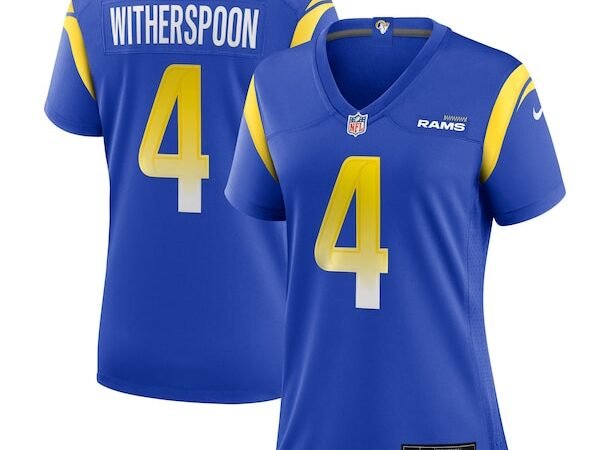 Ahkello Witherspoon Los Angeles Rams Nike Women's Team Game Jersey -  Royal