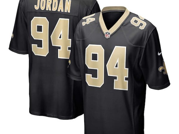 Cameron Jordan New Orleans Saints Nike Game Jersey - Black