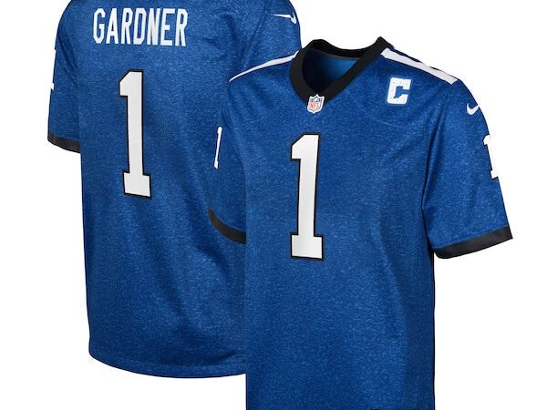 Indianapolis Colts Nike Game Secondary Alternate Jersey - Ahmad Sauce Gardner - Youth