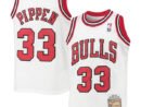 Scottie Pippen Chicago Bulls  Youth 1997/98 Hardwood Classics Swingman Jersey - White/Red/Black