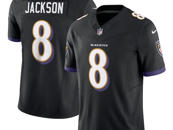 Lamar Jackson Baltimore Ravens Nike Vapor F.U.S.E. Limited Jersey - Black/White
