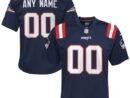 New England Patriots Nike Youth Custom Game Jersey - Navy