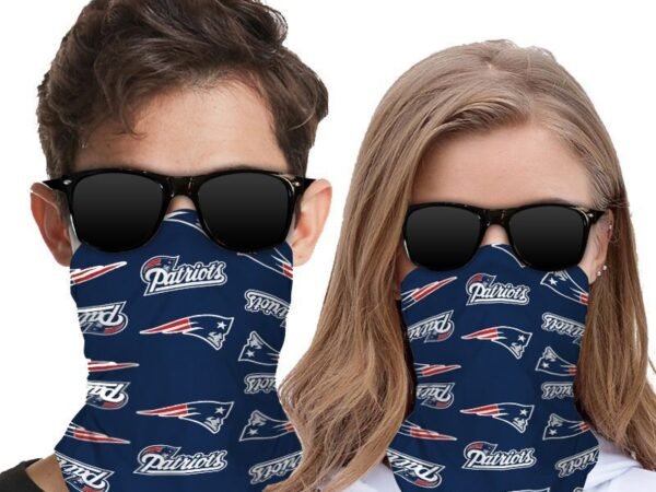 NEW ENGLAND PATRIOTS FACE MASK BANDANAS