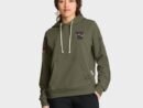 New England Patriots Nike Women's 2025 Salute to Service Sideline Standard Issue Dri-FIT Hoodie - Olive