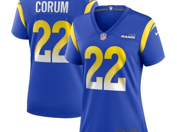 Blake Corum Los Angeles Rams Nike Women's  Game Jersey -  Royal