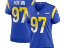Bill Norton Los Angeles Rams Nike Women's Team Game Jersey -  Royal