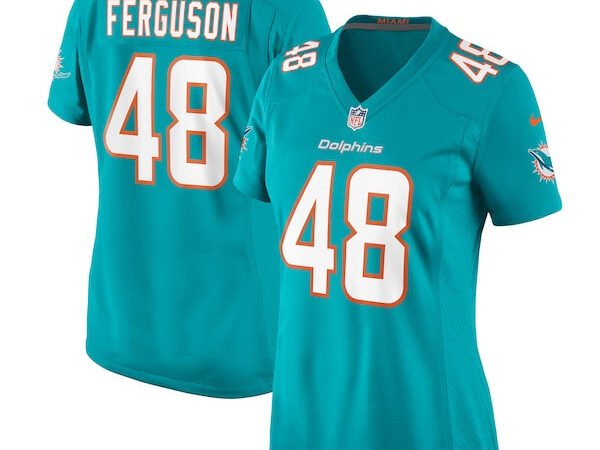Blake Ferguson Miami Dolphins Nike Women's  Game Jersey -  Aqua